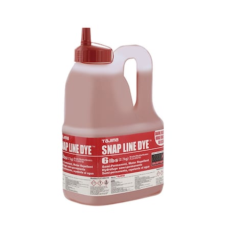 Tajima 6 lb. Snap Line Dye, Dark Red PLC3-DR2700